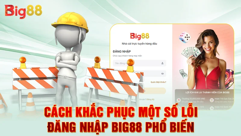 Cách khắc phục một số lỗi đăng nhập Big88 phổ biến