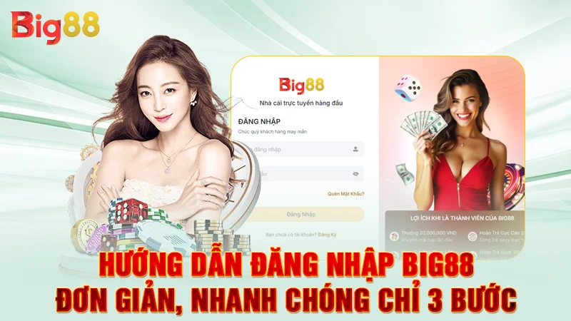 Hướng Dẫn Đăng Nhập Big88 Đơn Giản, Nhanh Chóng Chỉ 3 Bước