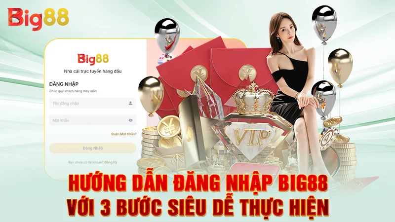 Hướng dẫn đăng nhập Big88 với 3 bước siêu dễ thực hiện