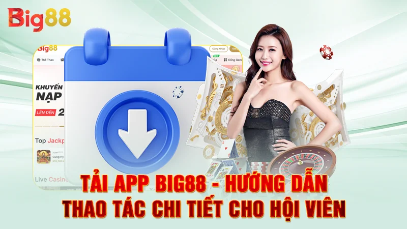 Tải App Big88 - Hướng Dẫn Thao Tác Chi Tiết Cho Hội Viên