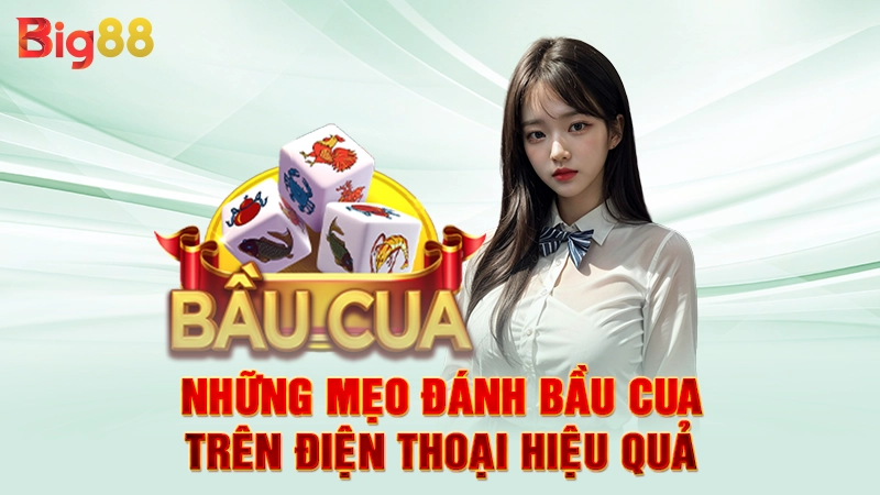 Những mẹo đánh bầu cua trên điện thoại hiệu quả