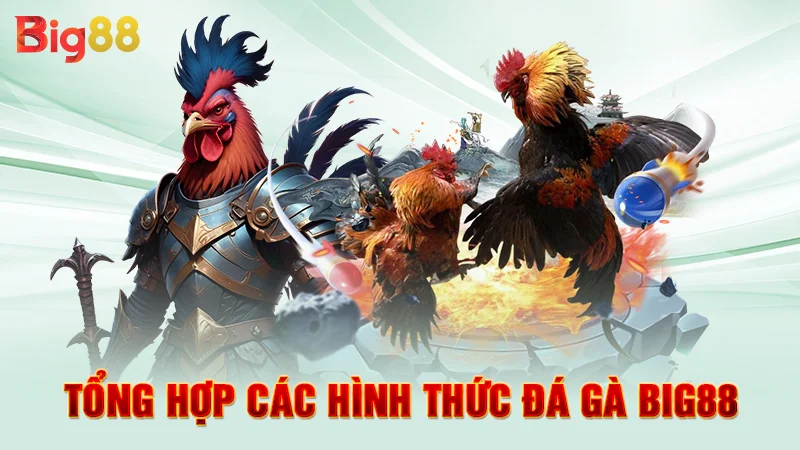 Tổng hợp các hình thức đá gà Big88